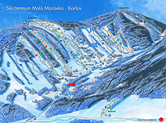 Mapa Morávka