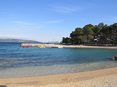 Beach of camp