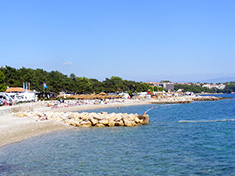 Beach of camp