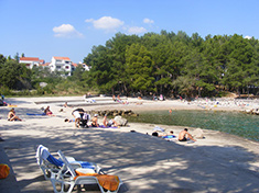 Beach of camp