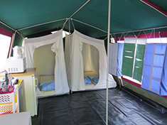 TUNIS type tent for 2-5 persons